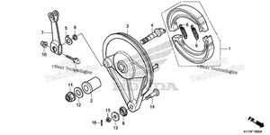 Нажмите для увеличения Rear Brake Panel