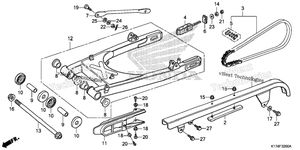 Нажмите для увеличения Swingarm