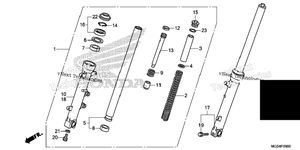 Нажмите для увеличения Front Fork