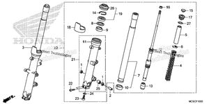 Нажмите для увеличения Front Fork