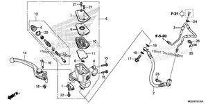 Front Brake Master Cylinder