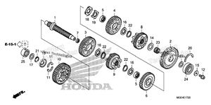 Нажмите для увеличения Transmission (Countershaft)