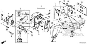 Нажмите для увеличения Side Cover + Tools + Combination Switch