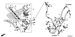Нажмите для увеличения Front Brake Master Cylinder (3)