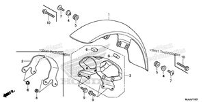 Нажмите для увеличения Front Fender (2)