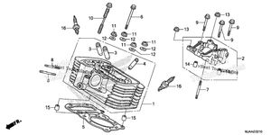 Нажмите для увеличения Rear Cylinder Head