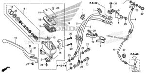 Front Brake Master Cylinder (4)