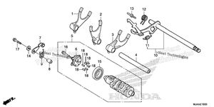 Gear Shift Drum