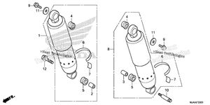 Нажмите для увеличения Rear Shock Absorber (1)