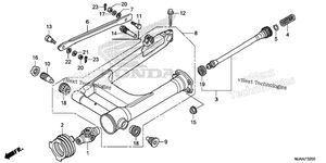 Нажмите для увеличения Swingarm (1)