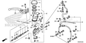 Нажмите для увеличения Front Brake Master Cylinder (1)
