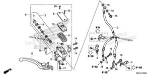 Front Brake Master Cylinder (1)