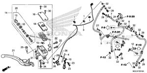 Front Brake Master Cylinder (2)