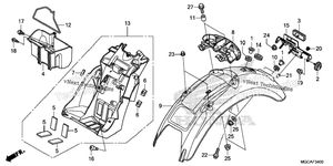 Нажмите для увеличения Rear Fender