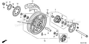 Нажмите для увеличения Rear Wheel