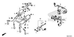 Нажмите для увеличения Sub Harness@Ignition Coil