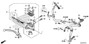 Front Brake Master Cylinder (Abs)