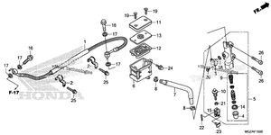Rear Brake Master Cylinder (Std)