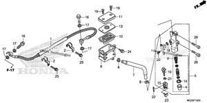 Rear Brake Master Cylinder (Std)