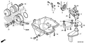 Нажмите для увеличения Oil Pan@Oil Pump