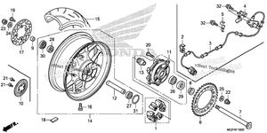 Нажмите для увеличения Rear Wheel