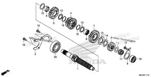 Нажмите для увеличения Transmission (Mainshaft)