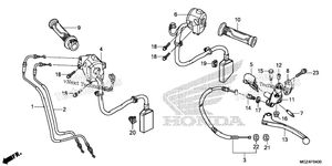 Нажмите для увеличения Handle Lever@Switch@Cable