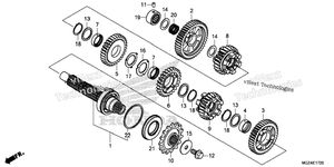 Нажмите для увеличения Transmission (Countershaft)