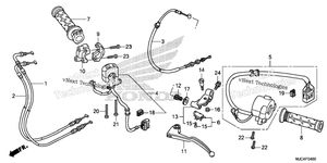 Нажмите для увеличения Handle Lever@Switch@Cable