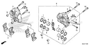 Front Brake Caliper