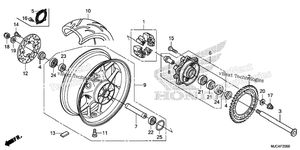 Rear Fender@License Light