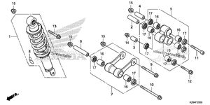 Нажмите для увеличения Rear Shock Absorber