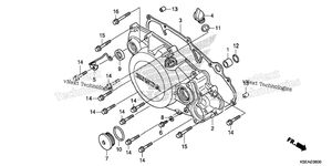 Нажмите для увеличения Right Crankcase Cover