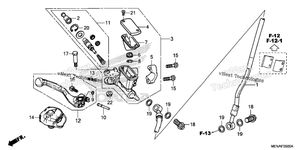Нажмите для увеличения Front Brake Master Cylinder