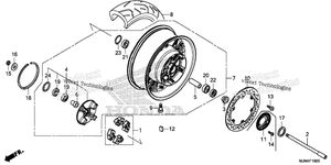 Нажмите для увеличения Rear Wheel