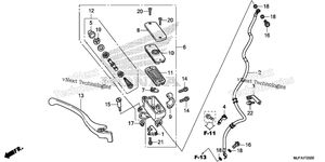 Front Brake Master Cylinder (1)