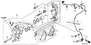 Нажмите для увеличения Front Brake Caliper (2)