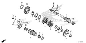 Transmission (Mainshaft) (Ctx700nd)