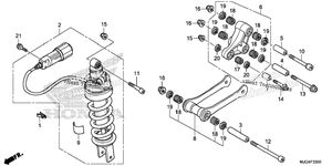 Нажмите для увеличения Rear Shock Absorber