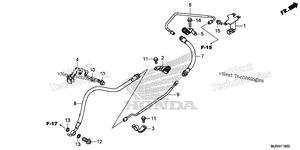 Нажмите для увеличения Rear Brake Hose (Std)