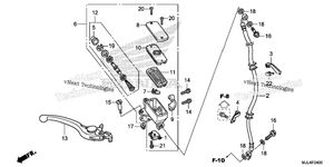 Front Brake Master Cylinder (1)