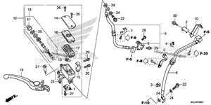 Front Brake Master Cylinder (2)