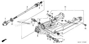 Нажмите для увеличения Swingarm