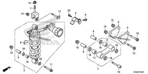 Нажмите для увеличения Rear Shock Absorber