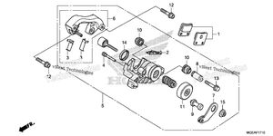 Нажмите для увеличения Parking Brake Caliper