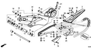 Нажмите для увеличения Swingarm