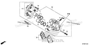 Нажмите для увеличения Front Brake Caliper (1)
