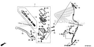Нажмите для увеличения Front Brake Master Cylinder (1)