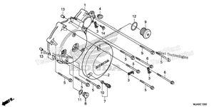Нажмите для увеличения Left Crankcase Cover