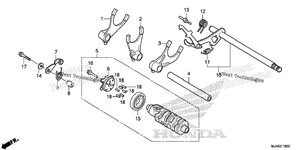 Gear Shift Drum